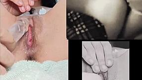 Masturbating While Watching Sexy Lesbian Amateurs