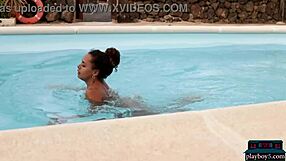 Tiny Tits Ebony Teen Model Agatha Strips for Playboy in Hot Reveal