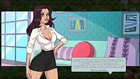 nutaku booty farm hentai game with redhead sex