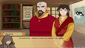 Zhu Li gets some in this hentai dating game part 63