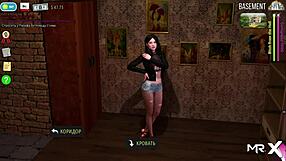 fashionbusiness - creampie in the kitchen during 3d game