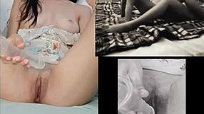 Masturbating While Watching Sexy Lesbian Amateurs