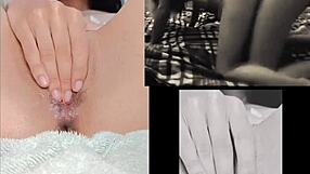 Masturbating While Watching Sexy Lesbian Amateurs