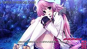 Hey, check Nazuna Komachiya in this hot hentai ecchi scene!