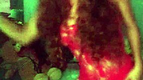 Skinny Latina In Red Or Black Lingerie With Clothes Ripped