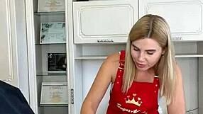 Sugarnadya Waxes Big Dick With Her New Student In Close-Up