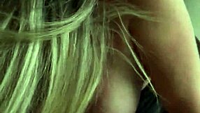 Hot Blonde Plays With Dick!