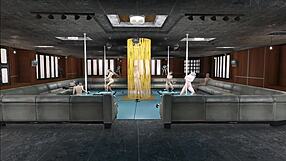 Fallout 4 Multi Pole Dance With Sexy Anime Hentai Characters