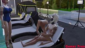 Boruto's Mother Hinata Fucks Anal Bride