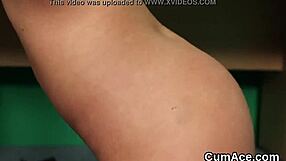 Sexy Honey Gulps Jizz Load