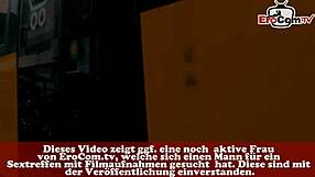 Skinny German Brunette Teen with Small Tits Fucks Hard on First Date in POV