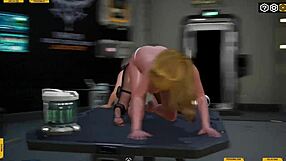 Lesbianas Dándose Placer 3D Operation Lovecraft