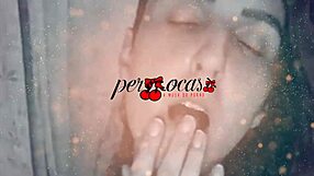 Teen sucks monster cock wildly!