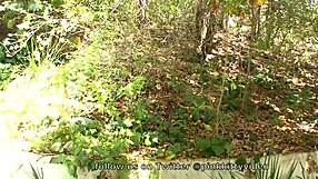 teen redhead subtly suggests banging stranger with blowjob and swallow