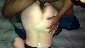 Big Booty White Takes Black Dick