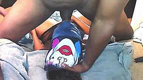 Shae Devours Jay's Dick With Deepthroat!