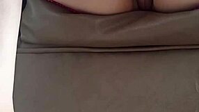 Beautiful Argentinian Babe Reveals Pink Pussy Under Skirt in Voyeur Scene