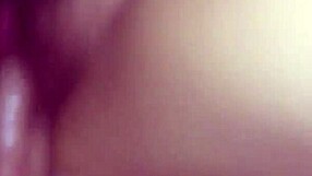 Sloppy creampie fills hairy dripping cunt after ripping clothes