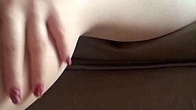 Beautiful Argentinian Babe Reveals Pink Pussy Under Skirt in Voyeur Scene