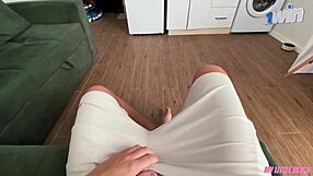 a man invites an elite slut for fun, but his wife arrives instead