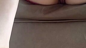 Beautiful Argentinian Babe Reveals Pink Pussy Under Skirt in Voyeur Scene