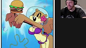 spongebob encounters the dark side of the internet