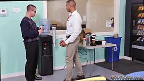 Hot men are learning about gay sex in an educational class setting