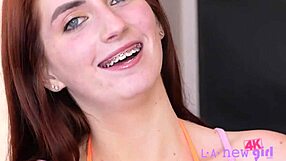 Brunette Pornstar Spills Secrets in Wild Sofa Interview!