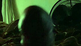 She Struggles to Swallow the Too-Long Ebony Cock.