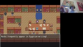 Naughty hentai quiz in the library, she says excitedly