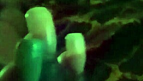 She Struggles to Swallow the Too-Long Ebony Cock.