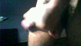 watch a hairy cock stroked in slow masturbation