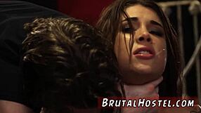 Teen fake audition with tourists