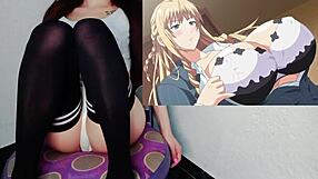 Dude, jeg er den eneste fyr på pigeskolen der knepper alle - hentai kyonyuu reijou ep 1!