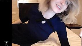 my favorite cute cam girl performs