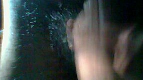 watch a hairy cock stroked in slow masturbation