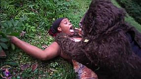 “No way out, whore, Big Foot’s got you now!”