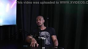 Lucas Ferraz fucks old cuckold anally in sheer red outfit!