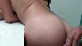 best face and anal performance with the canadian brunette