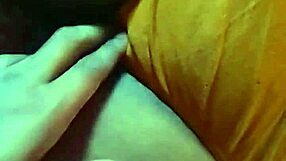 Wife enjoys pussy and boobs play!