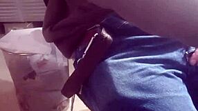 White Guy Shows Off His Monster Cock on Webcam