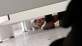 Gay Making Out In Shopping Mall Bathroom