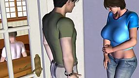 Yuna-sensei's home visit involves big ass bondage fun