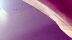 sloppy blowjob in the car with ebony babe