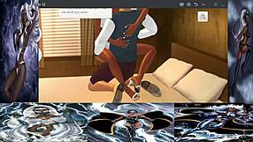 Mikeg Deepthroats Charmed Storm in Interracial 3D Cartoon Action!