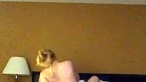 White girl sucks and fucks bent over