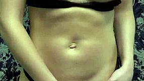 Busty Brunette Milf Intensely Plays With Her Wet Pussy in Stockings