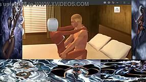 Mikeg Deepthroats Charmed Storm in Interracial 3D Cartoon Action!