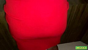 Emo Brunette Prostitute Deepthroats Man, Jerks Off, Twerks, Gets Pussy Filled with Cum