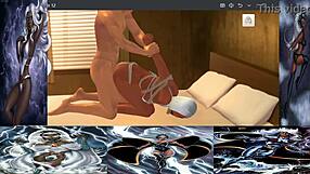 Mikeg Deepthroats Charmed Storm in Interracial 3D Cartoon Action!